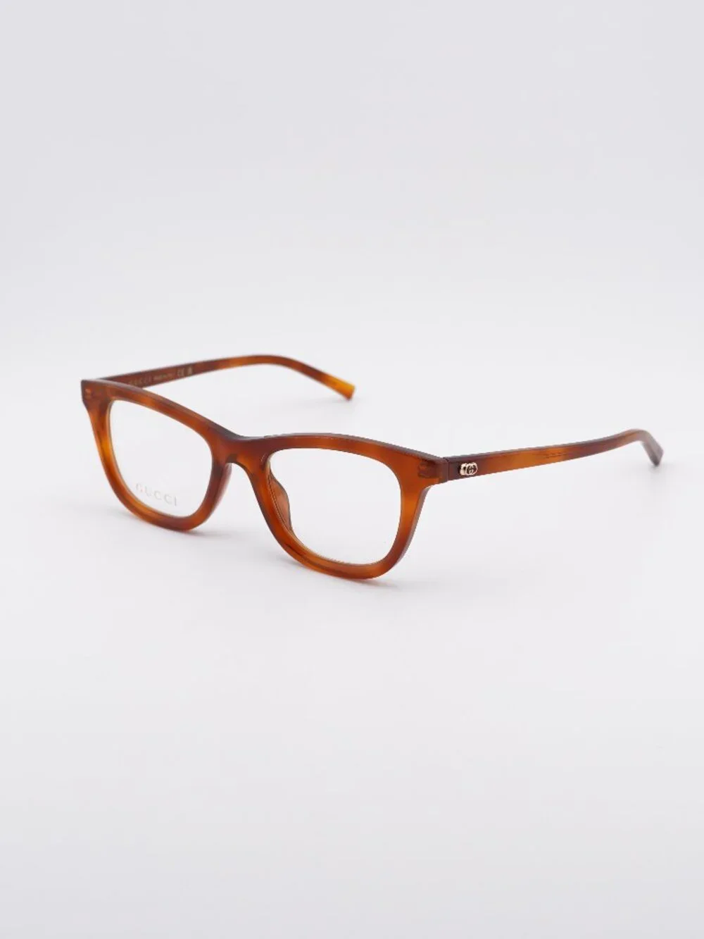 Gucci GG1945O 002 Eyeglasses Havana 50mm Cat Eye Frame